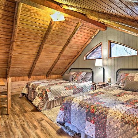 Broken Bow Log Cabin With Fire Pit, Pond, And Deck! Экстерьер фото