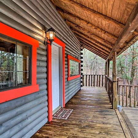 Broken Bow Log Cabin With Fire Pit, Pond, And Deck! Экстерьер фото