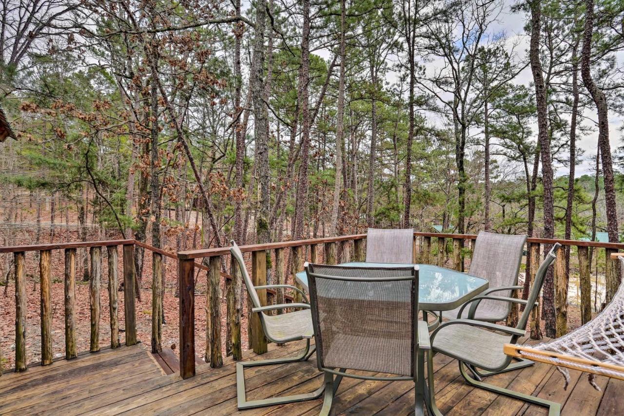 Broken Bow Log Cabin With Fire Pit, Pond, And Deck! Экстерьер фото