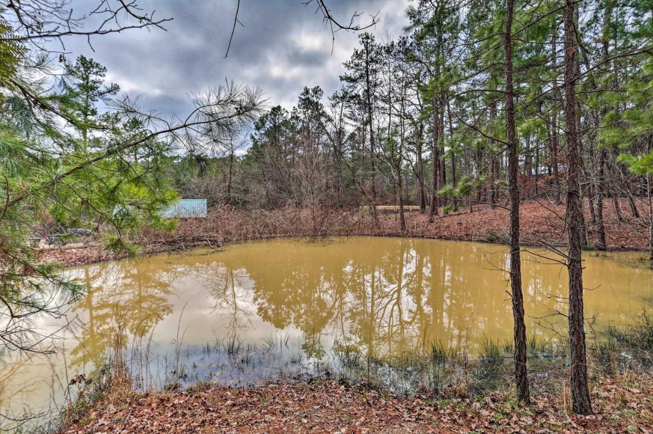 Broken Bow Log Cabin With Fire Pit, Pond, And Deck! Экстерьер фото