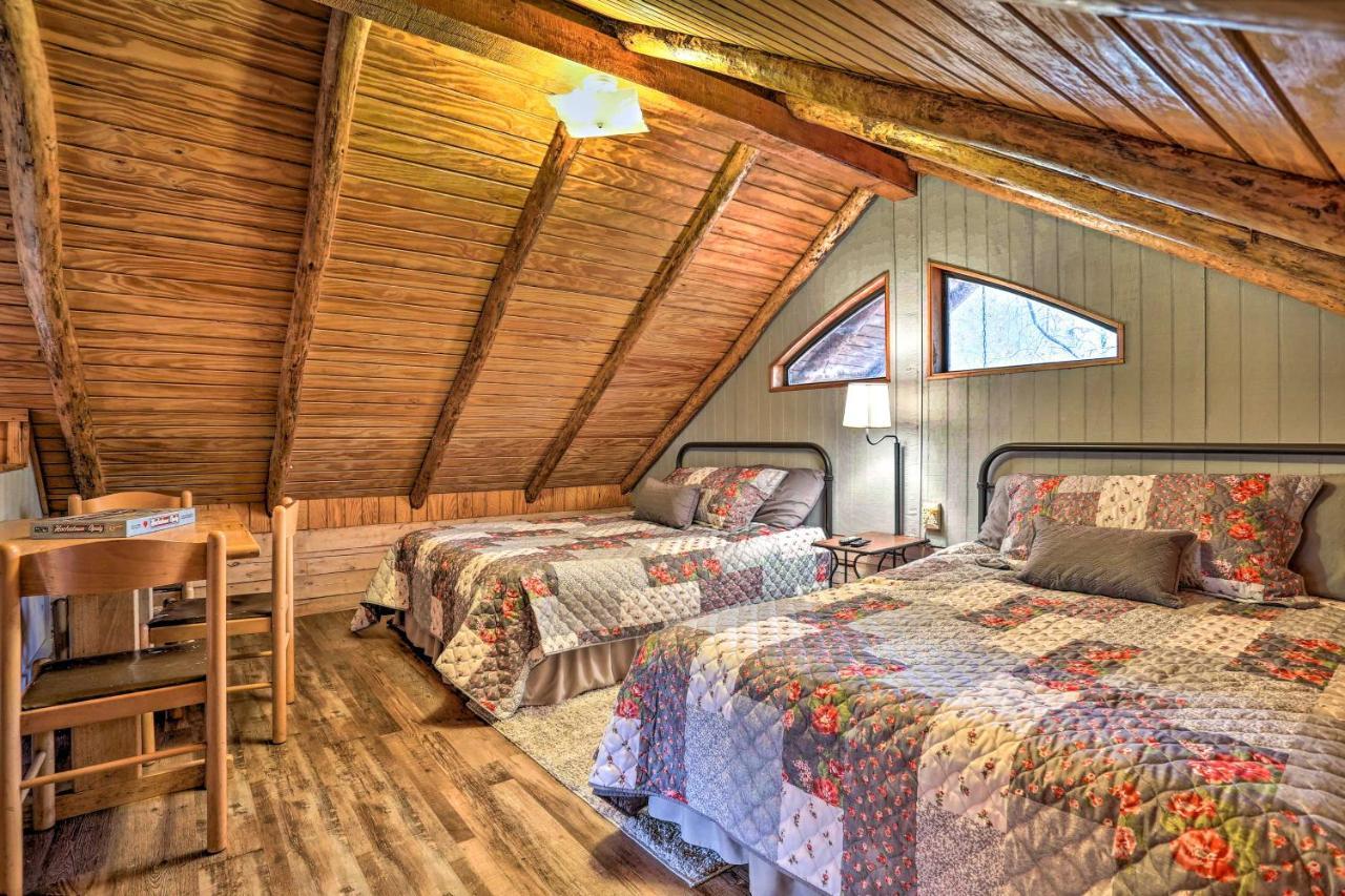 Broken Bow Log Cabin With Fire Pit, Pond, And Deck! Экстерьер фото