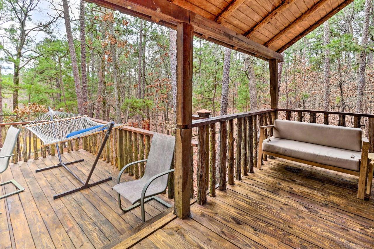 Broken Bow Log Cabin With Fire Pit, Pond, And Deck! Экстерьер фото