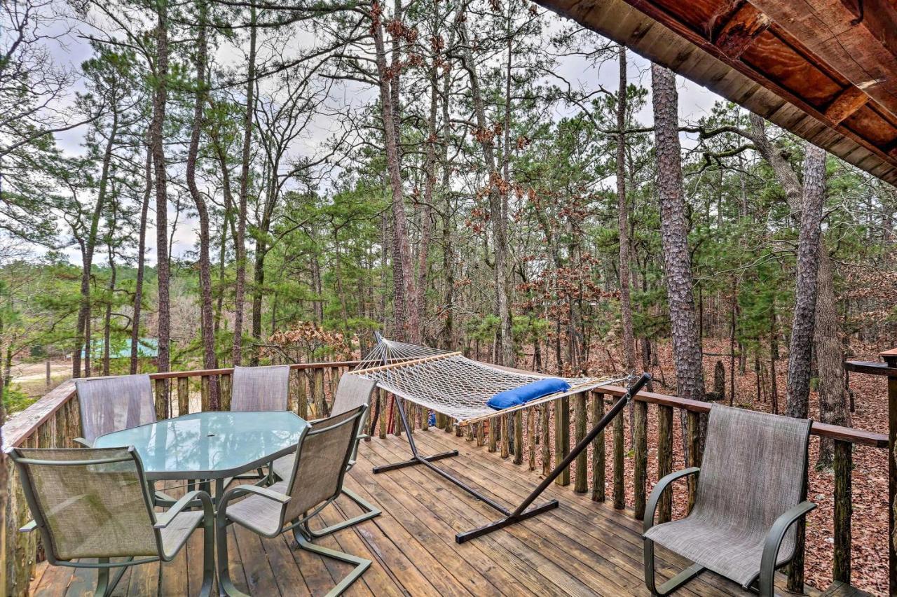 Broken Bow Log Cabin With Fire Pit, Pond, And Deck! Экстерьер фото